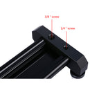 16.53" Camera Track Dolly Slider Rail System for Stabilizing Photograph Movie Film Video Making DSLR Camera