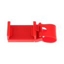 Universal Car Steering Wheel Clip Mount Cradle Holder Stand for Cell Phone Red