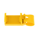 Mobile Phone GPS Holder Mount Clip Buckle Socket on Car Steering Wheel Yellow