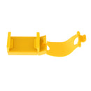 Mobile Phone GPS Holder Mount Clip Buckle Socket on Car Steering Wheel Yellow