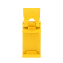 Mobile Phone GPS Holder Mount Clip Buckle Socket on Car Steering Wheel Yellow