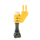 90 Degree Angle Adjustment Arm + Long Screw for Gopro Hero 2/3/3+/4/5 yellow