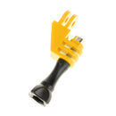 90 Degree Angle Adjustment Arm + Long Screw for Gopro Hero 2/3/3+/4/5 yellow