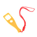 Plasti Spanner Thumbscrews Knop Wrench with Sling for GoPro Camera Yellow