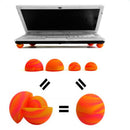 Adjustable Anti-Slip Portable Mini Cooling Stand Ball for Universal Laptop Notebook Yellow