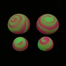 Skidproof Pad Silicone Mini Heart Reduction Stand Cooling Balls for all Laptop Notebook Green
