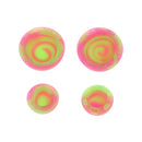 Skidproof Pad Silicone Mini Heart Reduction Stand Cooling Balls for all Laptop Notebook Green