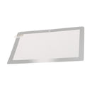 Anti-scratch Bubble Free Screen Protector W/ Silver Frame For Macbook 11.6" AIR