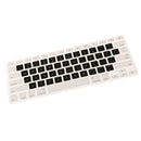 Dustproof Waterproof Keyboard Skin Covering for Macbook AirPro Retina 13 15 17'' Black