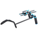 DSLR Shoulder Mount Rig Movie Video Making Rig Set System Kits for Camera