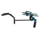 DSLR Shoulder Mount Rig Movie Video Making Rig Set System Kits for Camera