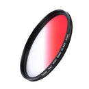 Ultra Thin Graduated Neutral Density Red ND Filter 67mm for DSLR Camera