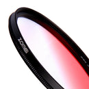 Ultra Thin Graduated Neutral Density Red ND Filter 77mm for DSLR Camera