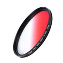 Ultra Thin Graduated Neutral Density Red ND Filter 77mm for DSLR Camera