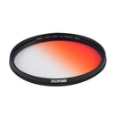 Ultra Thin Graduated Neutral Density Filter for DSLR Camera Orange 58mm
