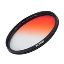 Ultra Thin Graduated Neutral Density Filter for DSLR Camera Orange 58mm