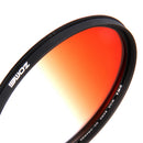 Ultra Thin Graduated Neutral Density Filter for DSLR Camera Orange 77mm