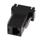 VGA Extender Female to LAN CAT5 CAT6 RJ45 Network Cable Adapter for Laptop PC