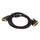 1.5Meter DVI-I Cable 24+5 Pin Male to Male Dual Link Lead High Resolution