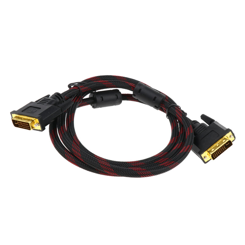 1.5Meter DVI-I Cable 24+5 Pin Male to Male Dual Link Lead High Resolution