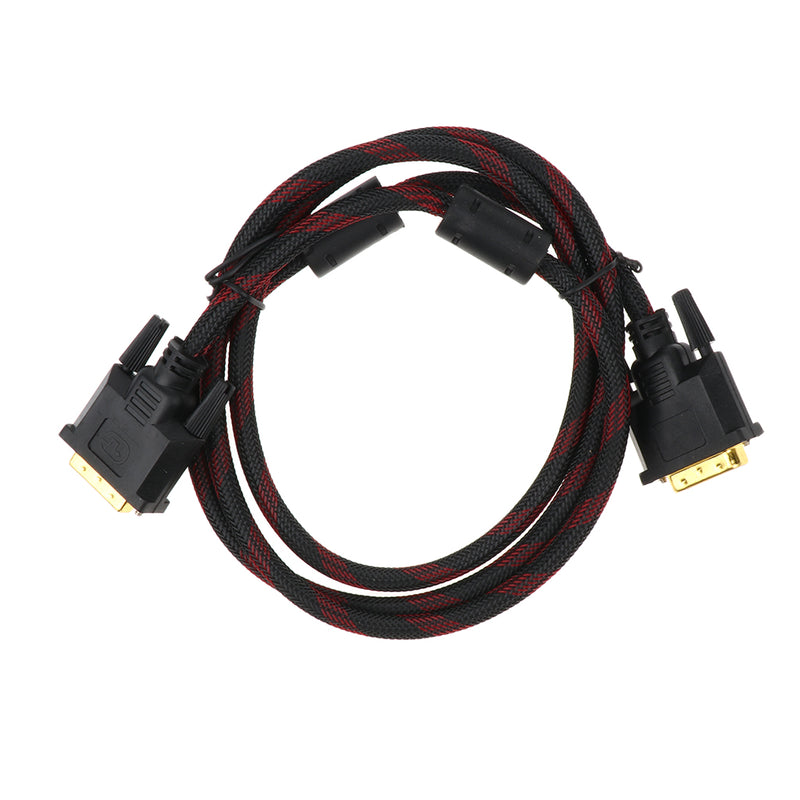 1.5Meter DVI-I Cable 24+5 Pin Male to Male Dual Link Lead High Resolution