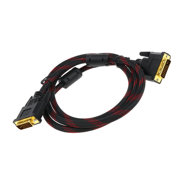 1.5Meter DVI-I Cable 24+5 Pin Male to Male Dual Link Lead High Resolution