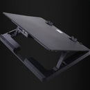 2 USB 4 Fans Cooling Fans Laptop Cooler Cooling Pad Base LED Notebook Cooler Computer USB Fan Stand for 12''-17'' Laptop PC
