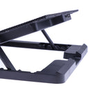 2 USB 4 Fans Cooling Fans Laptop Cooler Cooling Pad Base LED Notebook Cooler Computer USB Fan Stand for 12''-17'' Laptop PC