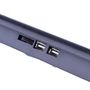 Ergonomic Quiet Laptop Cooling Pad Cooler Stand w/ 2 USB Powered Fans LED Blue Light