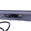Ergonomic Quiet Laptop Cooling Pad Cooler Stand w/ 2 USB Powered Fans LED Blue Light