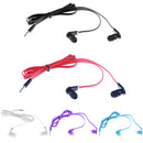3.5mm Sport In-Ear Super Bass Earbuds Headphone for Android Smartphone Tablets MP3 Computer 1m Black