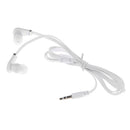 3.5mm In-Ear Stereo Headpset Noodle Earphone Running Sport for Samsung Phone MP3 1meter/3ft White