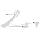 3.5mm In-Ear Stereo Headpset Noodle Earphone Running Sport for Samsung Phone MP3 1meter/3ft White