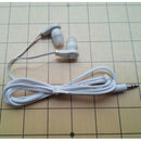 3.5mm In-Ear Stereo Headpset Noodle Earphone Running Sport for Samsung Phone MP3 1meter/3ft White