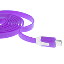 Micro USB Charger Charging Sync Data Charging Cable for Samsung Galaxy S3 S4 S5 S6 Android Purple