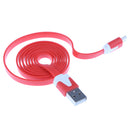 Micro USB Charger Charging Sync Data Charging Cable for Samsung Galaxy S3 S4 S5 S6 Android Red
