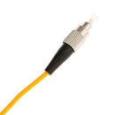 5 Meter SC to FC Single Mode Single Core Fiber Optic Drop Wire Cables Yellow