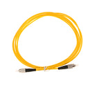 3Meter FC to FC Single Mode Simplex Fiber Optic Jumper Electric Cable Yellow