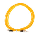 5 Meter FC to FC Single Mode Single Core Fiber Optic Drop Wire Cables Yellow