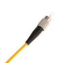 5 Meter FC to FC Single Mode Single Core Fiber Optic Drop Wire Cables Yellow