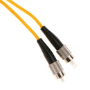 10ft FC to ST Singlemode Dual Core Electric Fiber Optic Jumper Cable Yellow