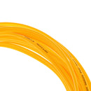 5 Meters Single Mode Simplex Fiber Optic Drop Wire Cables FC-LC Yellow