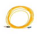 5 Meters Single Mode Simplex Fiber Optic Drop Wire Cables FC-LC Yellow