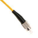 5 Meters Single Mode Simplex Fiber Optic Drop Wire Cables FC-LC Yellow