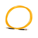 3meter Singlemode Simplex Fiber Optic Jumper Electric Cable ST to ST Yellow