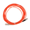 5m SC to FC MultiMode Simplex Fiber Optical Patch Cable Cord Line Orange
