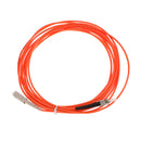 5 Meter High Quality Multimode Single Core Fiber Optic Patch Cable Jumper Line SC-ST for Network