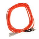 High Quality 16ft SC-ST 10 Gigabit Duplex Dual Core Multimode Fiber Optical Patch Cable for Home/Engineering Wiring