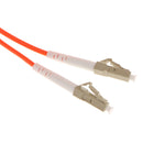 3 Meter Duplex Fiber Optic Multimode SC to LC Network Patch Cable Cord for Ethernet Multimedia