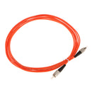 3 Meter Multi-mode Single Core Jumpers Fiber Optic Drop Cable FC-FC Orange